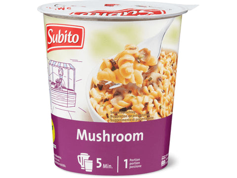 Subito · Pasta Pilzrahmsauce 70g